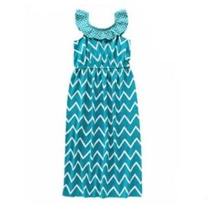 Gymboree Sunny Safari Chevron Maxi Dress